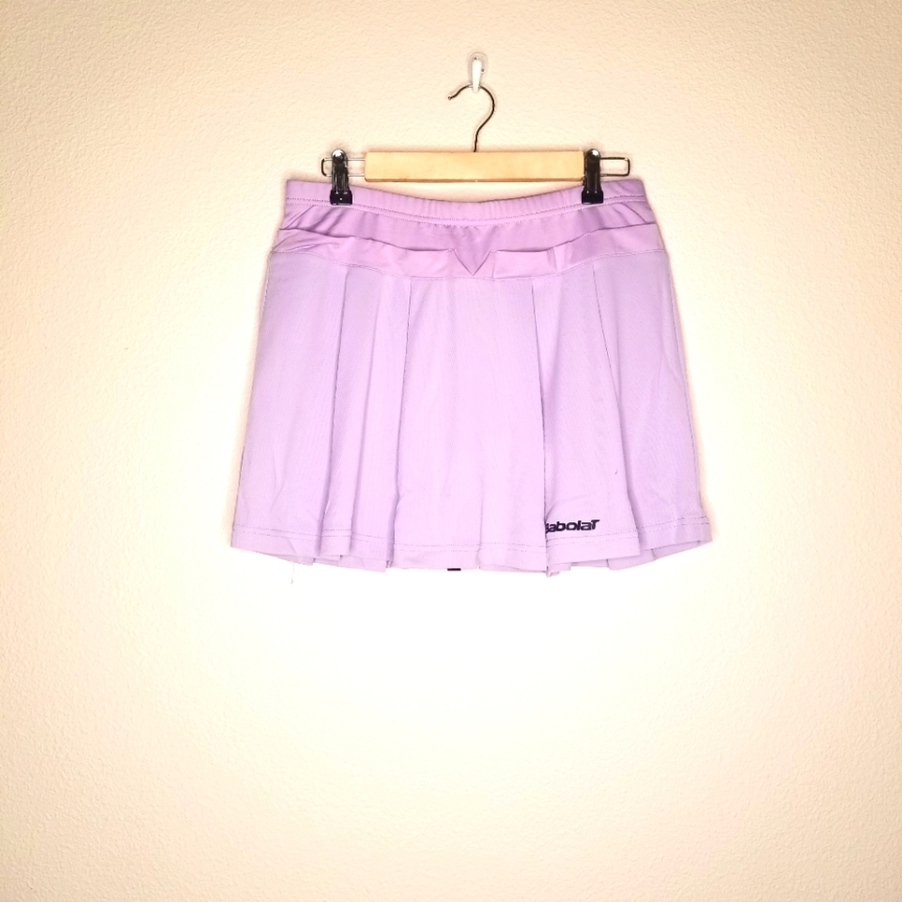 NEW Babolat tennis skort XL lavender bamboo Racquet Sport Pickleball